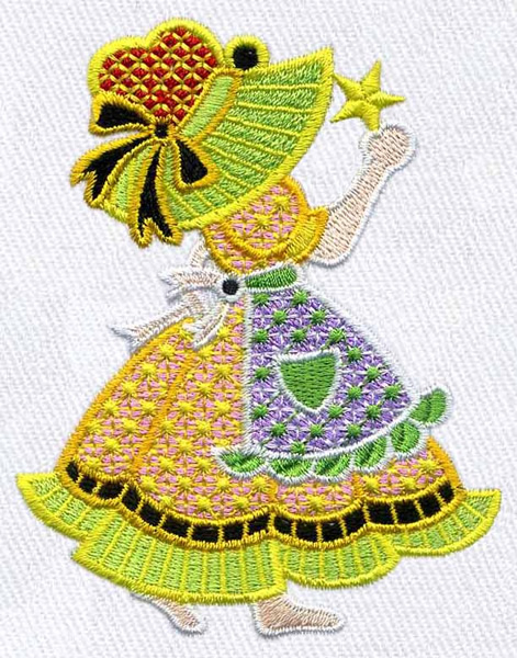 Free Child Embroidery Design | AnnTheGran