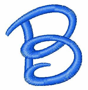 Disney Letter B Embroidery Design | AnnTheGran