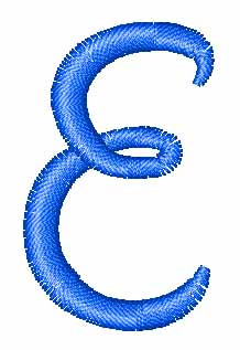 Disney Letter E Embroidery Design | AnnTheGran