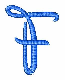 Disney Letter F Embroidery Design | AnnTheGran