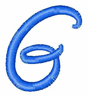 Disney Letter G Embroidery Design | AnnTheGran