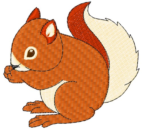 Squirrel Embroidery Design | AnnTheGran