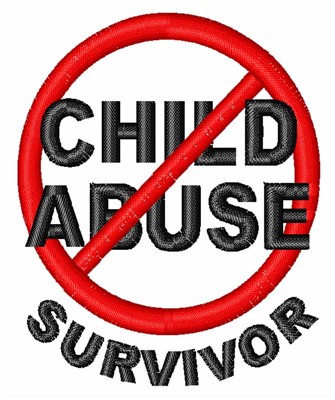 Child Abuse Survivor Embroidery Design | AnnTheGran