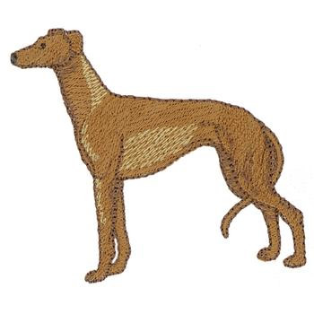 Greyhound embroidery design  annthegran