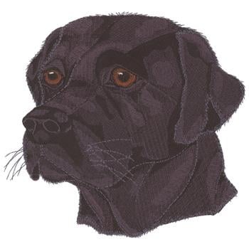 Black Lab Embroidery Design | AnnTheGran