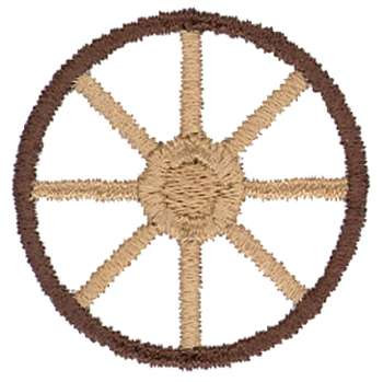 Wagon Wheel Embroidery Design | AnnTheGran