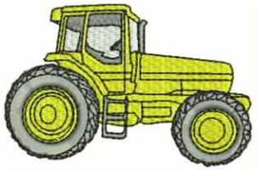 Large Tractor Embroidery Design Annthegran 4470