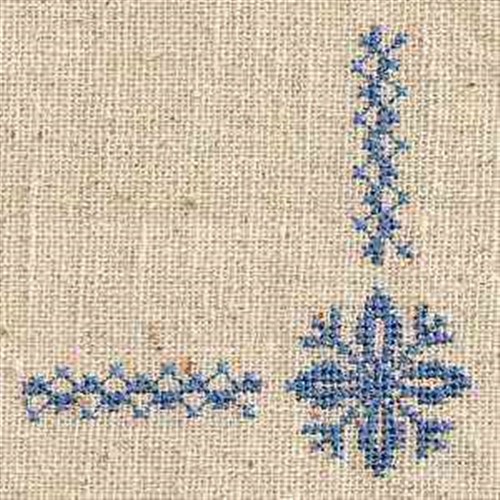 Cross Stitch Corner Embroidery Design AnnTheGran