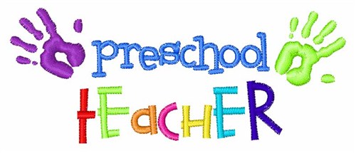 Download Preschool Teacher Embroidery Design | AnnTheGran