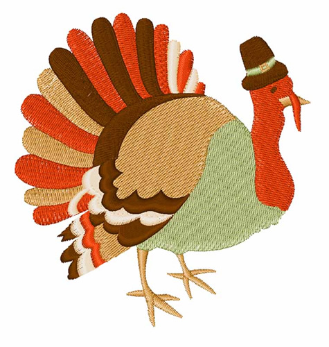 Thanksgiving turkey embroidery design  annthegran Thanksgiving turkey embroidery design  annthegran