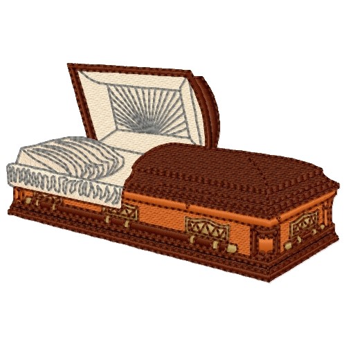 Casket Embroidery Design AnnTheGran