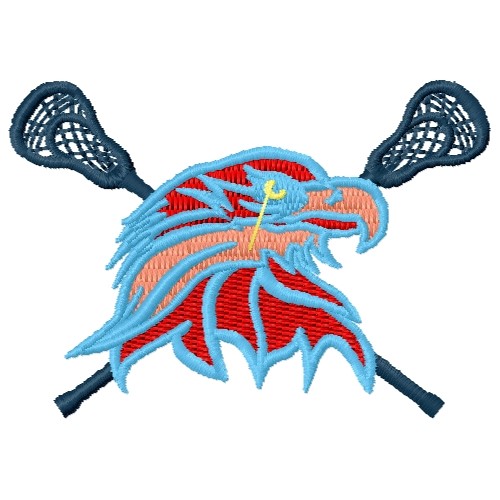 Bayhawks Lacrosse Embroidery Design AnnTheGran