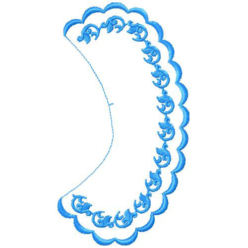 Collar Embroidery Design AnnTheGran