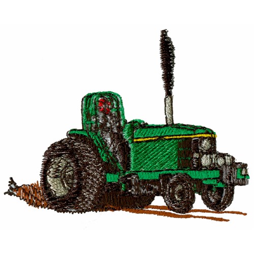 Pulling Tractor Embroidery Design Annthegran 3691