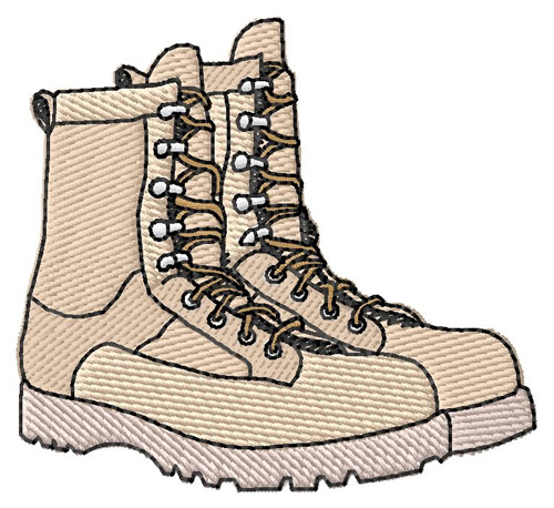 combat boots with designs