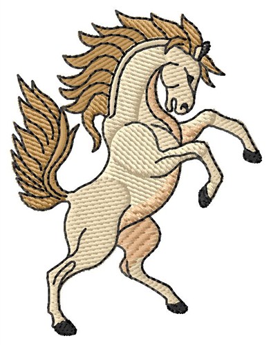 horse embroidery