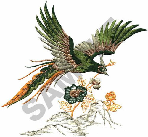 Birdcage Embroidery Design 8