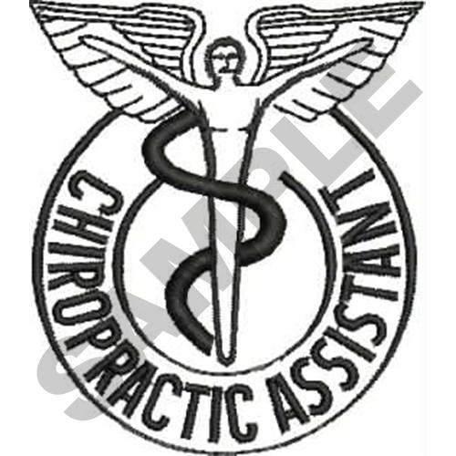 CHIROPRACTIC ASSISTANT Embroidery Design AnnTheGran
