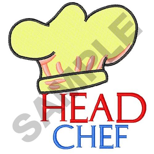 HEAD CHEF HAT Embroidery Design AnnTheGran