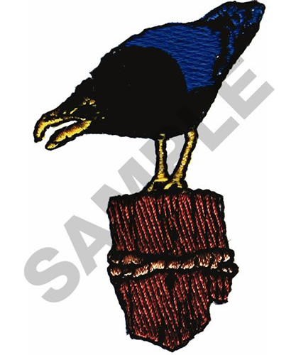 RAVEN Embroidery Design | AnnTheGran