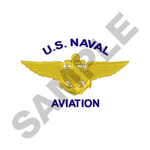 Us Naval Aviation Embroidery Design Annthegran