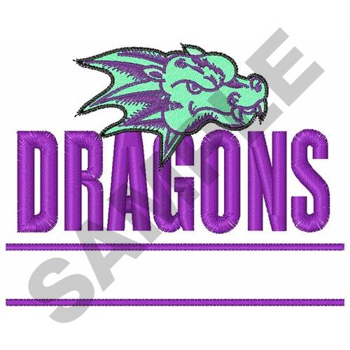 DRAGONS Embroidery Design | AnnTheGran