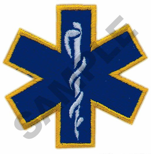 Star of life embroidery design  annthegran