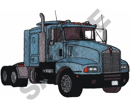 Equipment Embroidery Design: KENWORTH from Great Notions