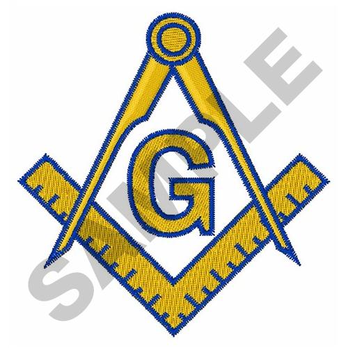 MASONIC EMBLEM Embroidery Design | AnnTheGran