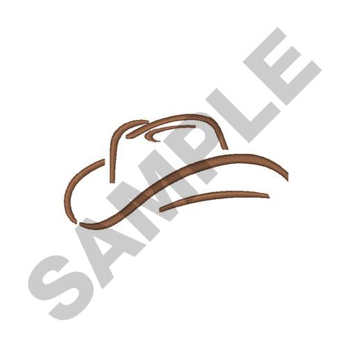 Cowboy Hat Embroidery Design | AnnTheGran