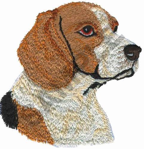 BEAGLE Embroidery Design | AnnTheGran