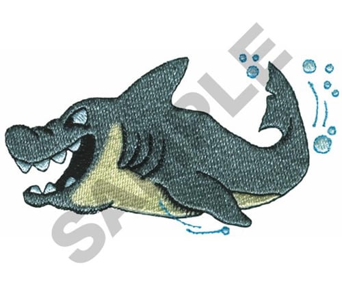 SHARK Embroidery Design | AnnTheGran