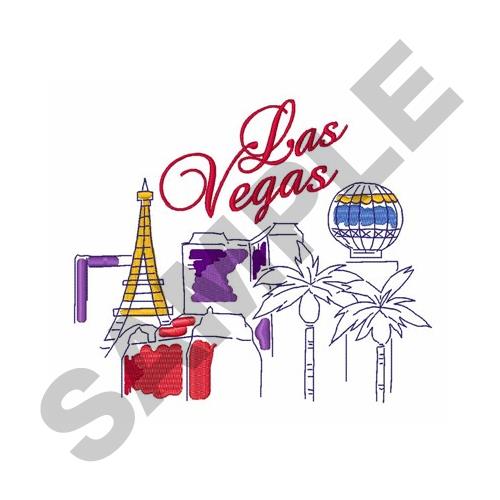 Las Vegas Embroidery Design AnnTheGran