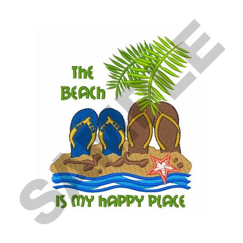 My Happy Place Embroidery Design AnnTheGran