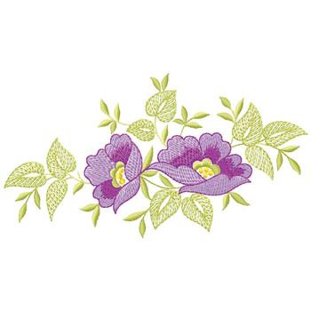 Floral Embroidery Design | AnnTheGran