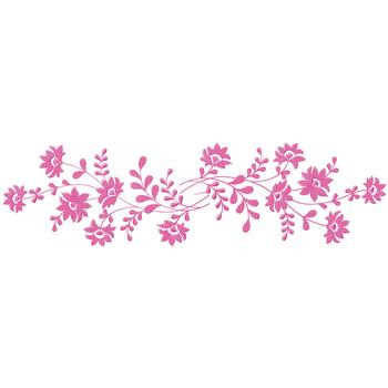 Pink floral vine embroidery design  annthegran Pink floral vine embroidery design  annthegran