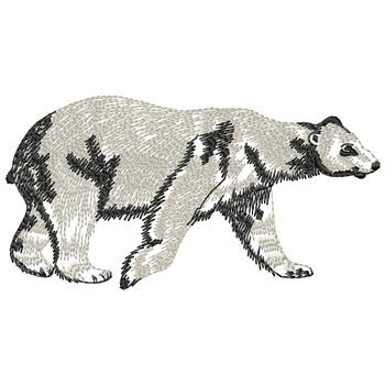 Polar Bear Embroidery Design | AnnTheGran