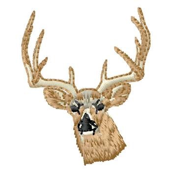 Deer Embroidery Design | AnnTheGran