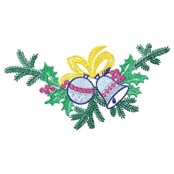 Christmas Spray Embroidery Design | AnnTheGran