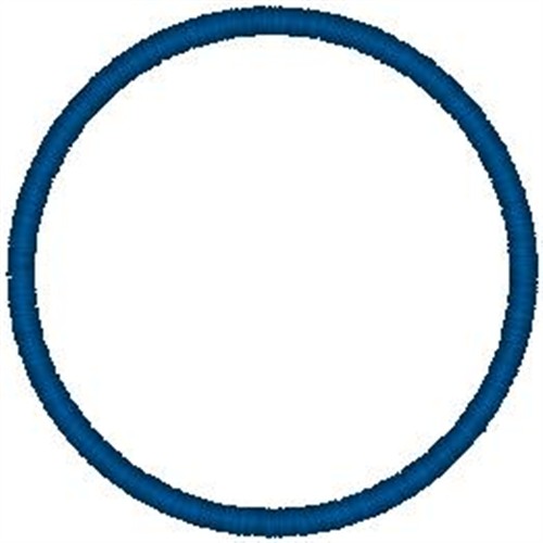 Circle Outline Embroidery Design | AnnTheGran