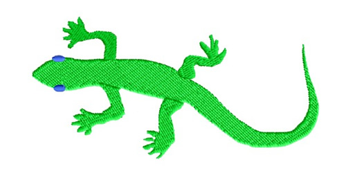 Gecko embroidery design annthegran Gecko embroidery design annthegran