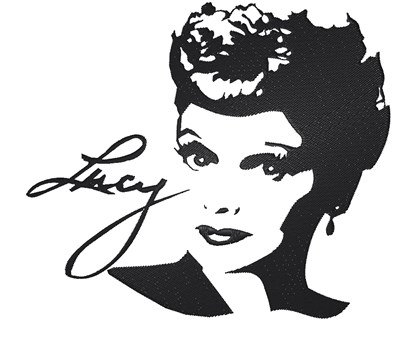 Download Lucille Ball Signature Embroidery Design | AnnTheGran