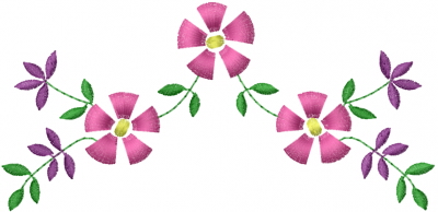 Flower Vine Embroidery Design | AnnTheGran