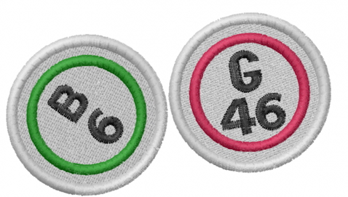 Bingo Embroidery Design  AnnTheGran