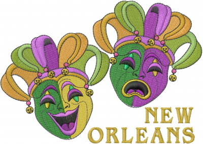 New orleans embroidery design  annthegran New orleans embroidery design  annthegran