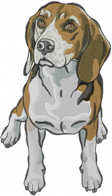 Beagle Embroidery Design | AnnTheGran