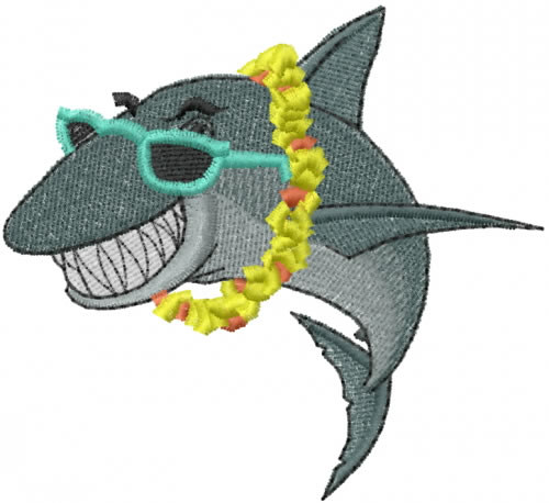 shark hula dancer