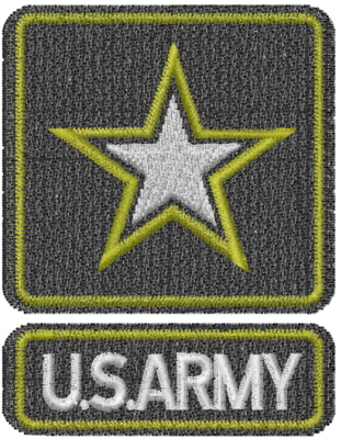 US Army Embroidery Design | AnnTheGran