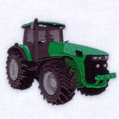 New Tractor Embroidery Design | AnnTheGran