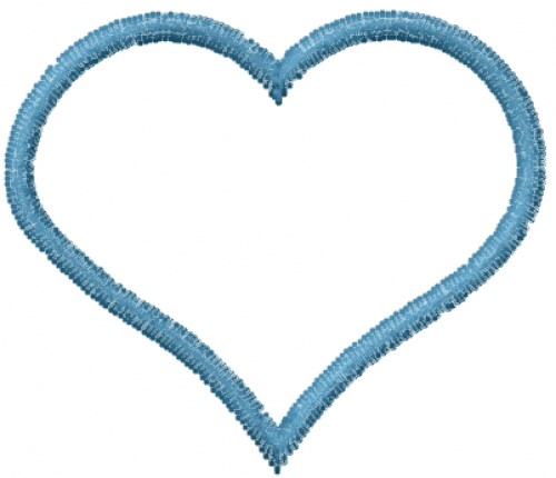 Heart Outline Embroidery Design | AnnTheGran